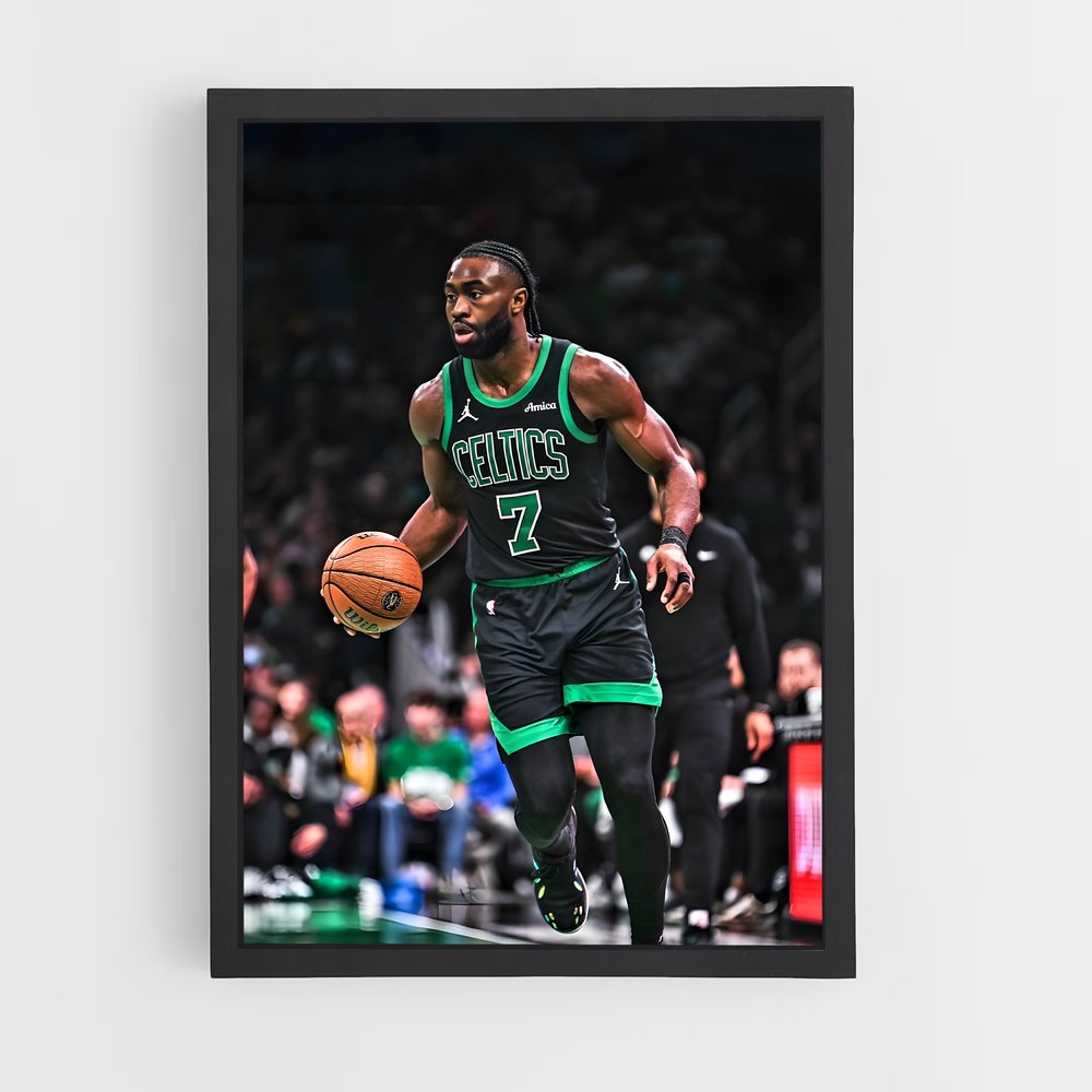 Poster Sprint de Jaylen – affiche Basketball (vue 2)